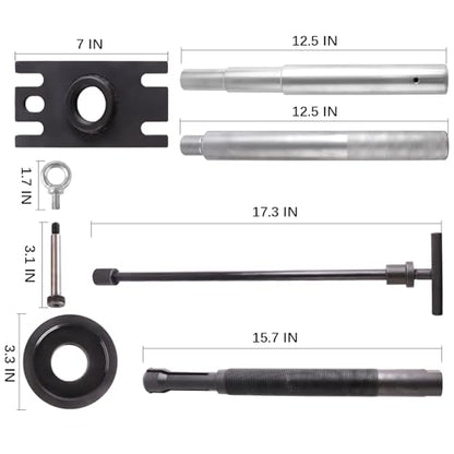 Gimbal Bearing Puller Installer & Engine Alignment Tool Set Compatible with MerCruiser Alpha One, MR, Bravo, OMC Cobra & Volvo Penta Sterndrives