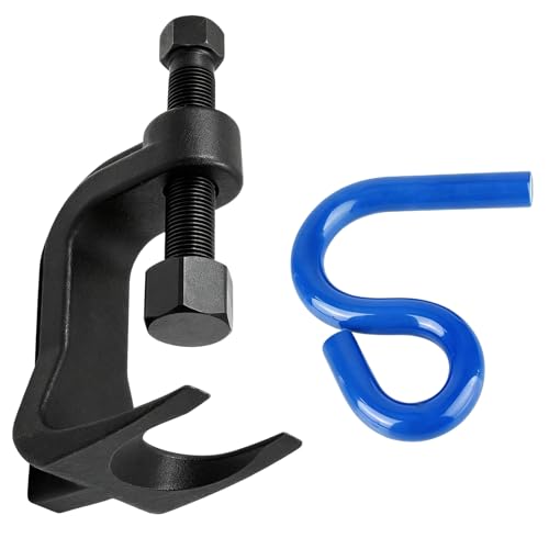 25112 Ball Joint Separator, Adjustable Ball Joint Puller with 2-3/8" Opening Range, Heavy Duty Ball Joint Removal Tool for Cars, Trucks & SUVs, with Lower Control Arm Prying Tool