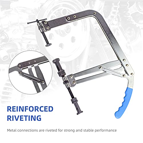 Universal Valve Spring Compressor,Valve Spring Removal Tool with 1" & 1-3/16" Adapters