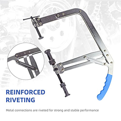 Universal Valve Spring Compressor,Valve Spring Removal Tool with 1" & 1-3/16" Adapters