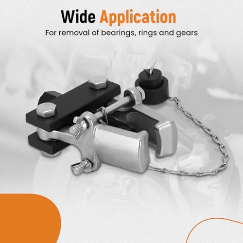 maXpeedingrods Heavy Duty Pitman Arm Puller with Adapter | Adjustable 2 Jaw Bearing Puller Removal Tool for Pitman Arms, Bearings, Collars, Gears