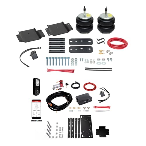 TrendsAuto Firestone Airide Rear Ride-Rite Air Spring Kit and Dual Path Standard Compressor Kit fits 2007-2021 Tundra | Easy Installation | Includes TrendsAuto Decal - size: 2007-2021, style: Dual Path