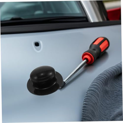 4pcs Car Detail Polishing Handle Set Round Plastic Grip for Buffing Pad and Foam Pad, Easy Attachment and Removal, Versatile Compatibility for Waxing and Fine Detailing,