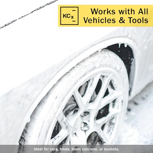 KOCHCHEMIE Gentle Snow Foam - pH Neutral Pre-Cleaning; Works With Foam Cannons & Sprayers; Manual Washing Shampoo; Safe on Existing Wax & Sealed Surfaces; Unique Cherry Fragrance (1 Liter) - size: 33.8 Fl Oz (Pack of 1)