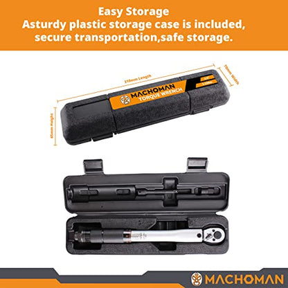 MACHOMAN Ratchet Torque Wrench Set (TQW203) - style: TQW203