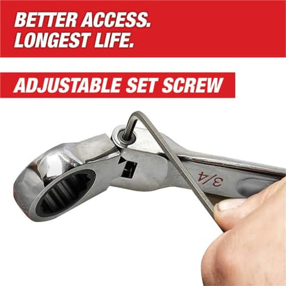 Milwaukee 15 Piece Metric Flex Head Wrench Set