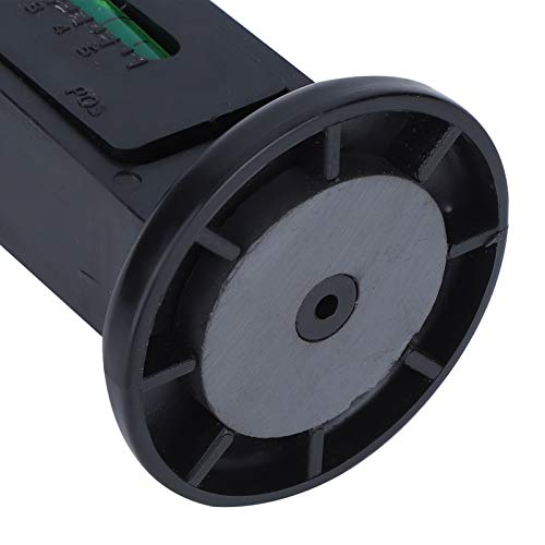 Magnetic Wheel Alignment Gauge 4 Wheel Camber Caster Alignment Tool for Car Truck (Black) - color: Black