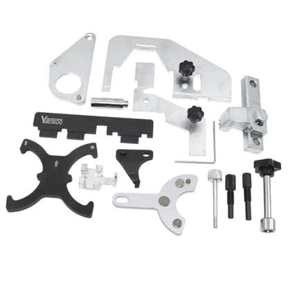 Camshaft Alignment Locking Timing Tool Kit, Compatible with Ford Volvo 1.5T 1.6T 2.0T 2.3T Ecoboost Jaguar Land Rover Evoque 2.0T, Repalce 303-1552 303-1565 303-1097 303-748 - size: 15PCS Large Kit