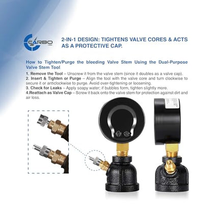 Gas Test Pressure Gauge 15 Pound, 15 PSI / 100 kPa, 3/4” FNPT Connection, Brass Valve, Forged Steel Bell Shape Body Assembly. - size: 3/4" FNPT 0-15 psi, style: Steel Black