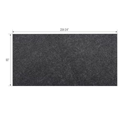 17 * 7.5 Ft Heavy Duty Oil Spill Mat, Multi-Purpose Garage Floor Mat, Absorbent Oil Pad, Premium Maintenance Mats, Protective Flooring for Under Cars - size: 7'6" x 17'1" (Square)
