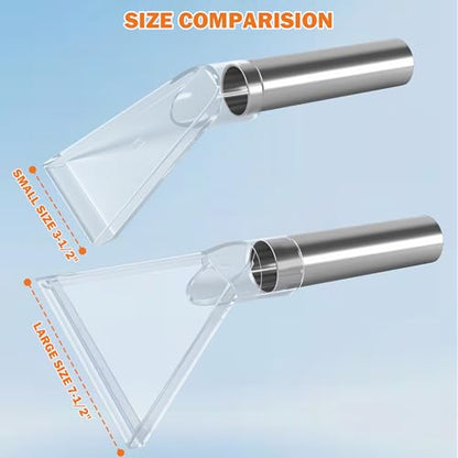 Shop Vac Extractor Attachment Kit with 2-1/2", 1-7/8" & 1-1/4" Adapters, Universal Wet Dry Vacuum Attachment for Carpet Cleaning, Upholstery, Auto Detailing & Spot Cleaning (Small+ Large) - size: Small + Large