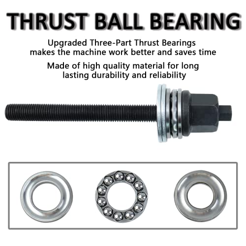 LS Harmonic Balancer Installation Tool Compatible with GM 1997-UP V8 LS1 LS2 LS3 LS4 LSX LSA LS6 LQ4 LQ9 Upgraded Crank Pulley Install Tool with Three-Part Thrust Bearing - size: With Three-Part Thrust Bearing