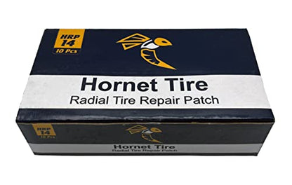 Reinforced Heavy Duty Radial Tire Repair Patches HRP-14 (3"x6") - size: 3"x6"