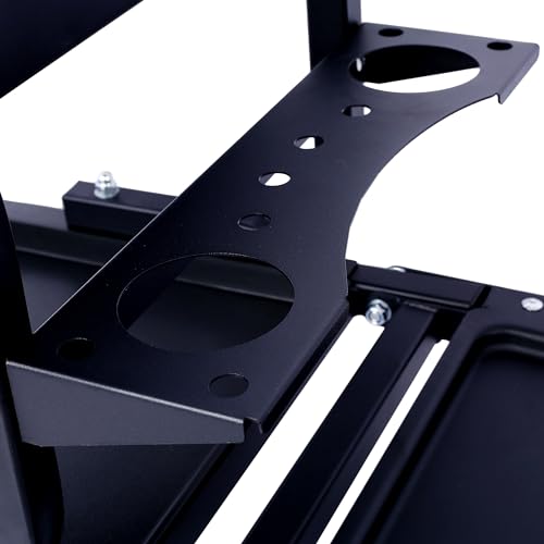 Ultimate Rolling Detailing & Utility Cart - Versatile & Mobile Tool for Cars, Trucks, SUVs, RVs, Home, Garden, Garage - Comfortable Seat Cushion, Organized Storage, Compact & Convenient - Black