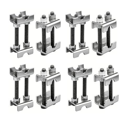 8 Pack Coil Spring Spacer,2 Way Adjustable Coil Spring Compressor Tool Keep Springs Aligned & Shock Absorber,Automotive Strut Spring Compressor Suitable for Cars,SUVs,Trucks - style: 8pcs Adjustable Spring Spacer