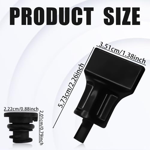 6PCS Car Engine Oil Drain Plug with Oil Drain Plug Removal Tool, OEM#06L103801 Oil Drain Plug Repair Kit, Oil Pan Drain Plug Compatible with Volkswagen, Audi, Seat Golf Passat