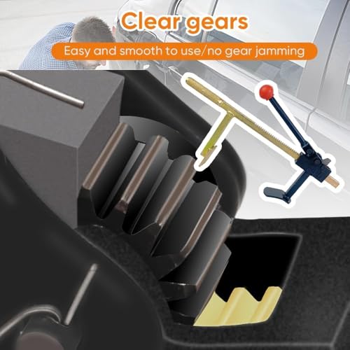 Manual Bead Breaker Tool, Steel Tire Removal Tool, Large | Steel, truck car SUV motorcycle tires, portable, up to 8.8", manual operation, wide tire compatibility