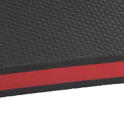 Foldable EVA Kneeling Mat 46x15.7 Inch Car Repair Pad with Handle, 6-Fold Garage Garden Cushion Stool for Auto Mechanic Work