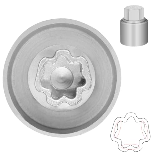 804 Wheel Locking Nut Key for Jeep Renegade Wrangler Cherokee Dodge Journey 2016-2020, 29mm Lock Bolt Inner Dia Anti-Theft Lug Nut Removal Tool - size: 804