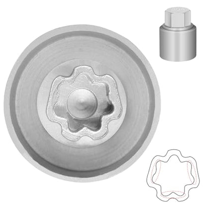 804 Wheel Locking Nut Key for Jeep Renegade Wrangler Cherokee Dodge Journey 2016-2020, 29mm Lock Bolt Inner Dia Anti-Theft Lug Nut Removal Tool - size: 804