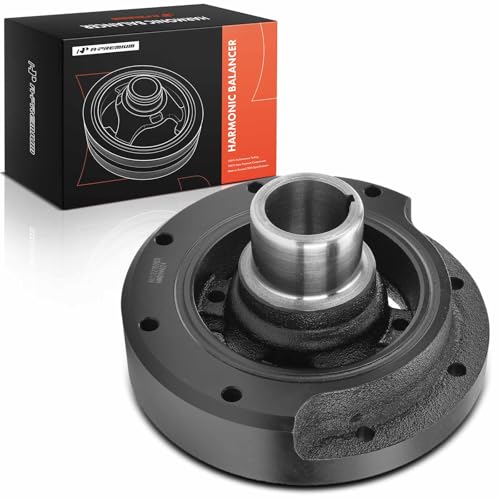 A-Premium Engine Harmonic Balancer Pulley Compatible with Ford F150, F250, F350, Mustang, Thunderbird, Custom, E150 E250 E350 Econoline & Lincoln Town Car, Continental & Mercury Cougar, 4.2L 5.0L 5.8L