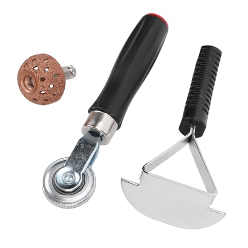 POCREATION Automotive Tyre Repair Stitcher Tool Kit with Tire Patches and Non Slip Roller for Efficient Puncture Repairs