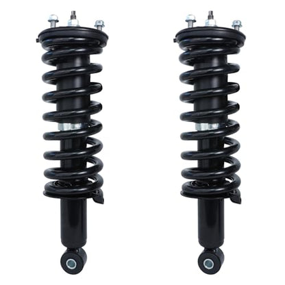 Detroit Axle - 2 Front Struts for 2005-2012 Nissan Pathfinder Equator | 2005-2015 Xterra Complete Struts with Coil Spring 2006 2007 2008 2009 2010 2011 Replacement Ready Strut Shock Assembly - size: 171103 x2/PAIR