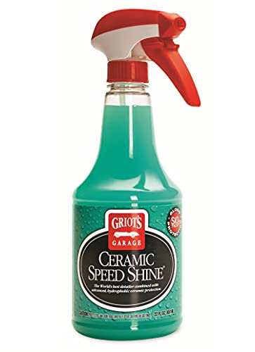 Griot's Garage Ceramic Speed Shine Detail Spray for Car Detailing, Provides a High-Gloss Finish and Extends Life of Coatings, 10945, 22 oz - size: 22 Fl Oz (Pack of 1)