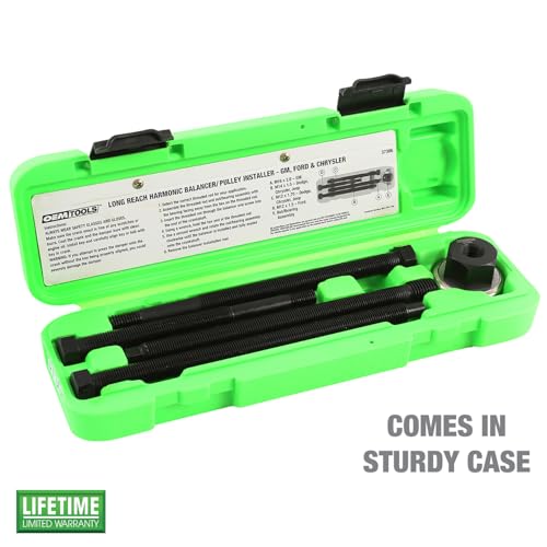 OEMTOOLS Long-Reach Harmonic Balancer/Pulley Installer Kit with Fasteners