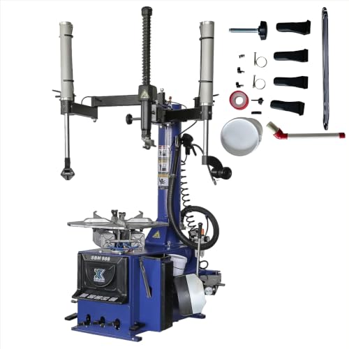 XK-988 New Tire Changer 2.0 Horsepower Single One Wheel Changers Machine with 12 Months Part Replacements - color: Model: 988