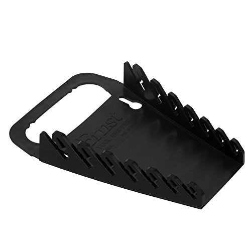 Ernst Manufacturing 5081 7-Wrench Gripper Portable Wrench Organization - Sturdy Flexible Design, Fits 1/4" to 5/8" & 6-12 mm, Black - color: Black, size: 7 Tool, style: Standard