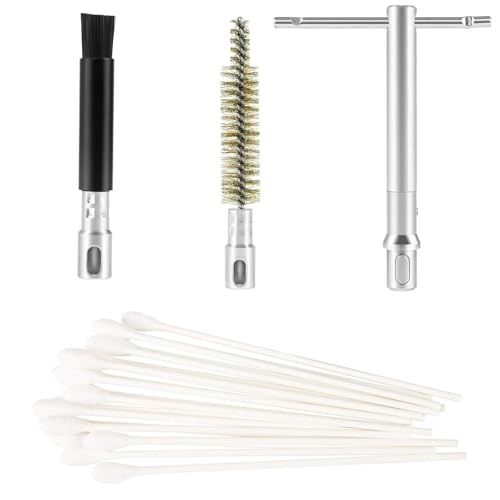 Injector Bore Cleaning Brush & Swab Kit EN-47909 for 6.6L Duramax Diesel Engines Cylinder Sleeve/Injector Sleeve Cleaning Brush Kit