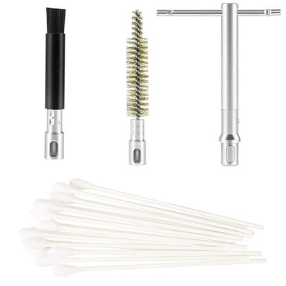 Injector Bore Cleaning Brush & Swab Kit EN-47909 for 6.6L Duramax Diesel Engines Cylinder Sleeve/Injector Sleeve Cleaning Brush Kit