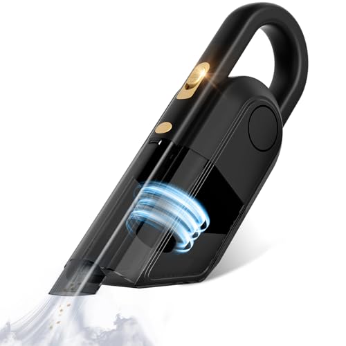 JUSTTOP Car Vacuum Portable Cleaner,9000Pa Vacuum Cleaner and Air Duster,120W high Power Wet&Dry Handheld mini Vacuum Cleaner,Multiple Accessories for Car,Home, Office