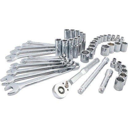 CRAFTSMAN Mobile Mechanics Tool Set, 3/8 Inch Drive, 72 Tooth Ratchet, 47 Piece (CMMT12119)