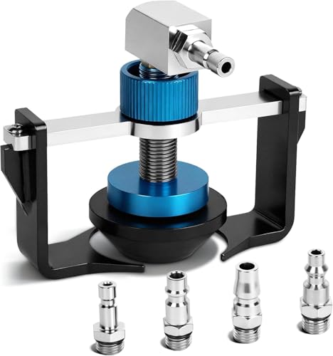 Universal Brake Bleeder Adapter for Multiple Car Brands | 22–58mm adjustable range; aluminium alloy body; 4 quick couplings included; fitted with rubber seal rings - style: Universal Brake Bleeder Adapter