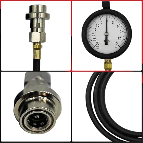 TU-32-6 6.6 L Fuel Pressure Test Compatible with Duramax Diesel Fuel System Test Kit with Storage Box