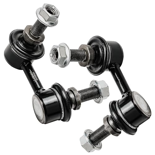 Detroit Axle - 4WD Front 4pc Struts Kit for 2005-2019 Nissan Frontier 4.0L, Struts & Coil Spring Sway Bars 2006 2007 2008 2009 2010 2011 2012 2013 2014 2015 2016 2017 2018 Replacement Suspension - size: 4QS47312/ sway kit