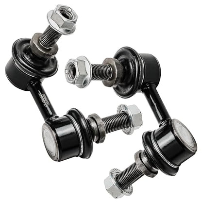 Detroit Axle - 4WD Front 4pc Struts Kit for 2005-2019 Nissan Frontier 4.0L, Struts & Coil Spring Sway Bars 2006 2007 2008 2009 2010 2011 2012 2013 2014 2015 2016 2017 2018 Replacement Suspension - size: 4QS47312/ sway kit
