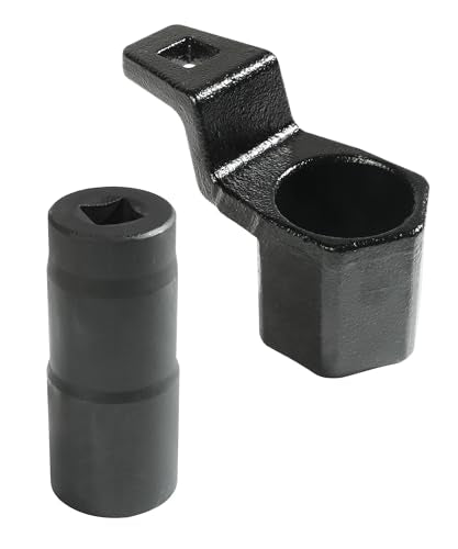 bylikeho Crankshaft Pulley Removal Tool,Automotive Tool,Car Accessories Weighted Sockets,19mm Harmonic Balancer Socket,50mm Crankshaft Pulley Holder, Use to Install or Remove Engine Crank Bolts
