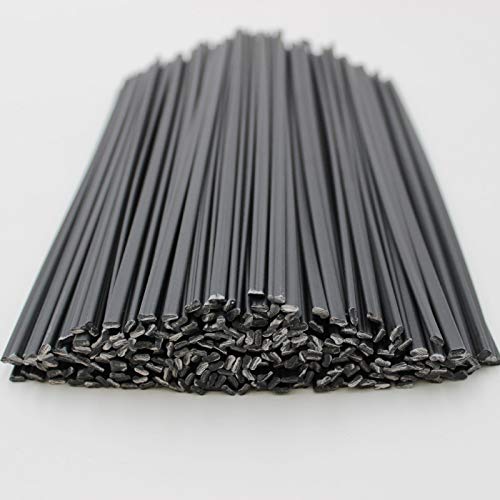 9.8 Inch Black PP (Polypropylene) Plastic Welding Rods for Car Bumper Repair Tools Hot Air Welder Machine