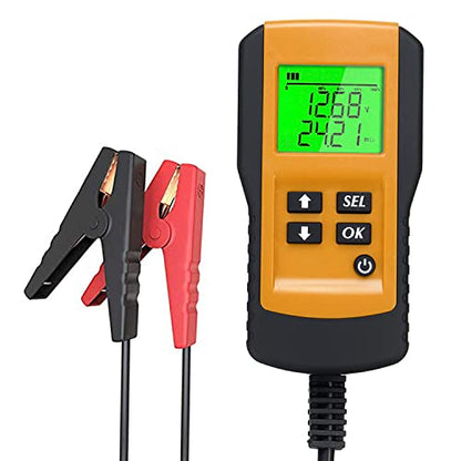 Battery Tester Car Battery Load Tester 12V 100 9999CCA Digital Battery Analyzer for Cars and