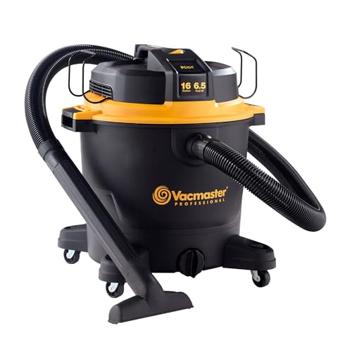 Vacmaster Professional - Wet/Dry Vac, 16 Gallon, Beast Series, 6.5 HP 2-1/2" Hose (VJH1612PF0201), Black - size: 14 Gallon