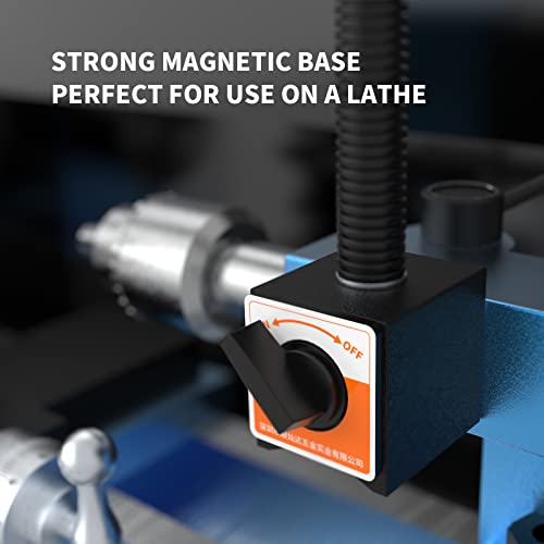 35LEDs Magnetic Light, 1200 Lumen 120v Flexible Gooseneck Work Light with Adiustable Magnetic Base for Lathe CNC Milling Drill Press Sewing Machine Industrial Lighting, 12W - size: Strong Magnetic Base, 12W