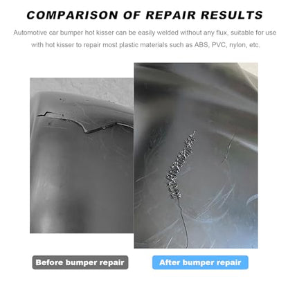 3000 PCS Plastic Welding Staples, 6 Types Hot Staples Welding Rods with Storage Box, Plastic Welding Wave Staples for Repair All Car Bumpers Plastic Cracks Plastic Handmade