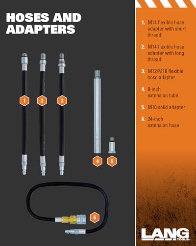 Lang Tools TU-30A Compression Tester Set