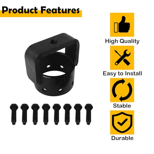 SXS CV Axle Shaft Puller Tool, 3 Inch CV Joint Removal Tool Compatible with ATV UTV Side by Side, Heavy-Duty Steel Bearing & Bushing Puller Head with 8 Bolts (5/8"-18 Thread)