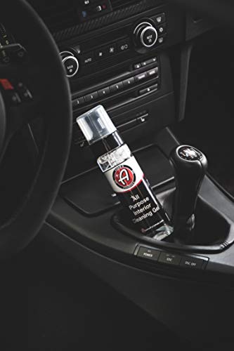 Adam's All Purpose Interior Cleaning Gel - Car Interior Cleaning For Interior Detailing Leather Seats, Vinyl Carpet, Upholstery, Plastic & Rubber Surfaces - size: 6 Ounce (Pack of 1)