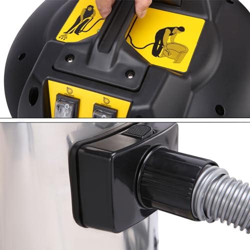 2110W 110V Commercial Carpet Cleaning Machine, 60L/11Gal Professional Commercial 3 in 1 Carpet Floor Brush Cleaner Extractor Vacuum Washing Machine Portable Carpet Cleaner