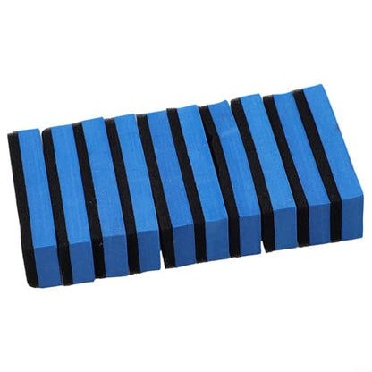 10Pcs Tire Applicator Dressing Shine Sponge, Car Ceramic Coating Applicator Sponge Pads for Car Waxing and Polishing, Wax and Polish Foam Pads